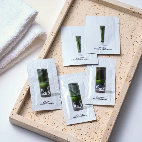 Milky Oil Serum & Eye Cream Sample Set Image 1